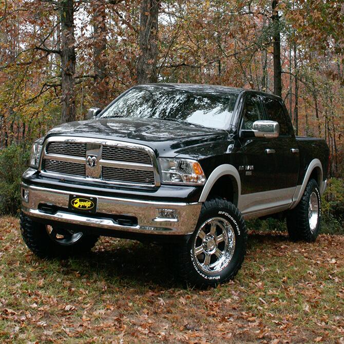 6 Inch Lift Kit 2009-2011 Dodge Ram 1500 4WD with Superlift Shocks Superlift