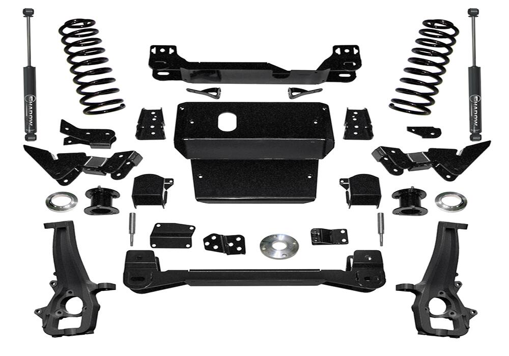 6 Inch Lift Kit 2009-2011 Dodge Ram 1500 4WD with Superlift Shocks Superlift