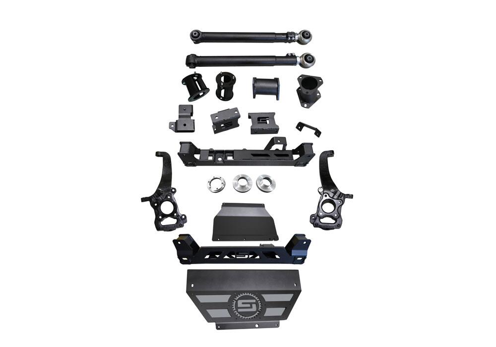 6 Inch Lift Kit 2021-2024 Ford Bronco 4-Door 4WD Non-Sport without Sasquatch Package Will not fit Sport, Badlands, Wildtrack, First Edition or Raptor submodels Superlift
