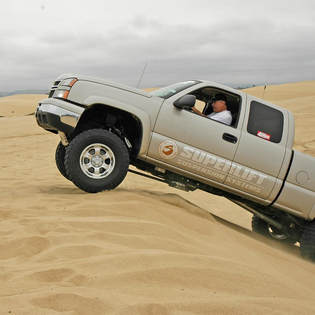 6 Inch Lift Kit 1999-2006 Chevy Silverado and GMC Sierra 1500 4WD Knuckle Kit with Superlift Shocks Superlift
