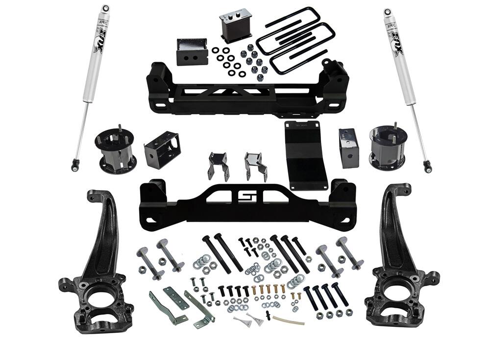 4.5 Inch Lift Kit 2015-2020 Ford F-150 4WD with Fox 2.0 Series Shocks Superlift