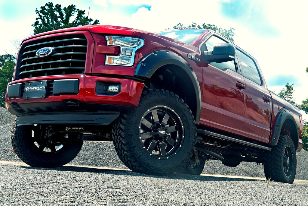 6 Inch Lift Kit 2015-2020 Ford F-150 4WD with Superlift Rear Shocks Superlift