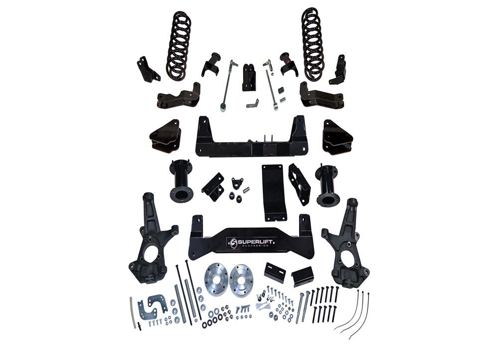 6.5 Inch Lift Kit 2015-2019 Chevy Tahoe and GMC Yukon 1500 4WD with Oe Aluminum or Stamped Steel Control Arms Superlift