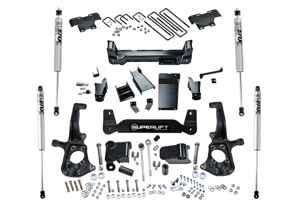 6 Inch Lift Kit 2011-2018 (2019 Legacy/Limited) Chevy Silverado/GMC Sierra 2500 Hd with Fox 2.0 Series Shocks Superlift