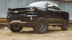 6.5 Inch Lift Kit 2014-2018 Chevy Silverado/GMC Sierra 1500 4WD with Aluminum or Stamped Steel Control Arms with Fox 2.0 Series Shocks Superlift