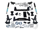 6.5 Inch Lift Kit 2007-2013 Chevy Silverado and GMC Sierra 1500 4WD with Bilstein Rear Shocks Superlift