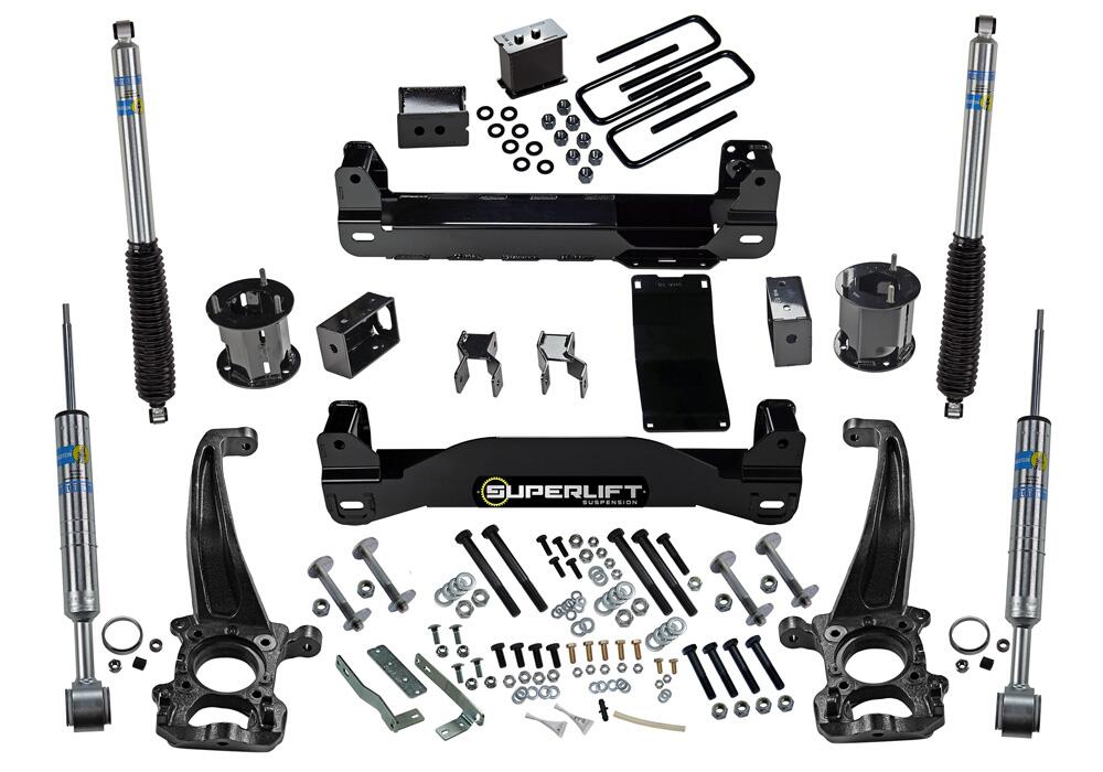 6 Inch Lift Kit 2004-2008 Ford F-150 4WD with Bilstein Rear Shocks Superlift