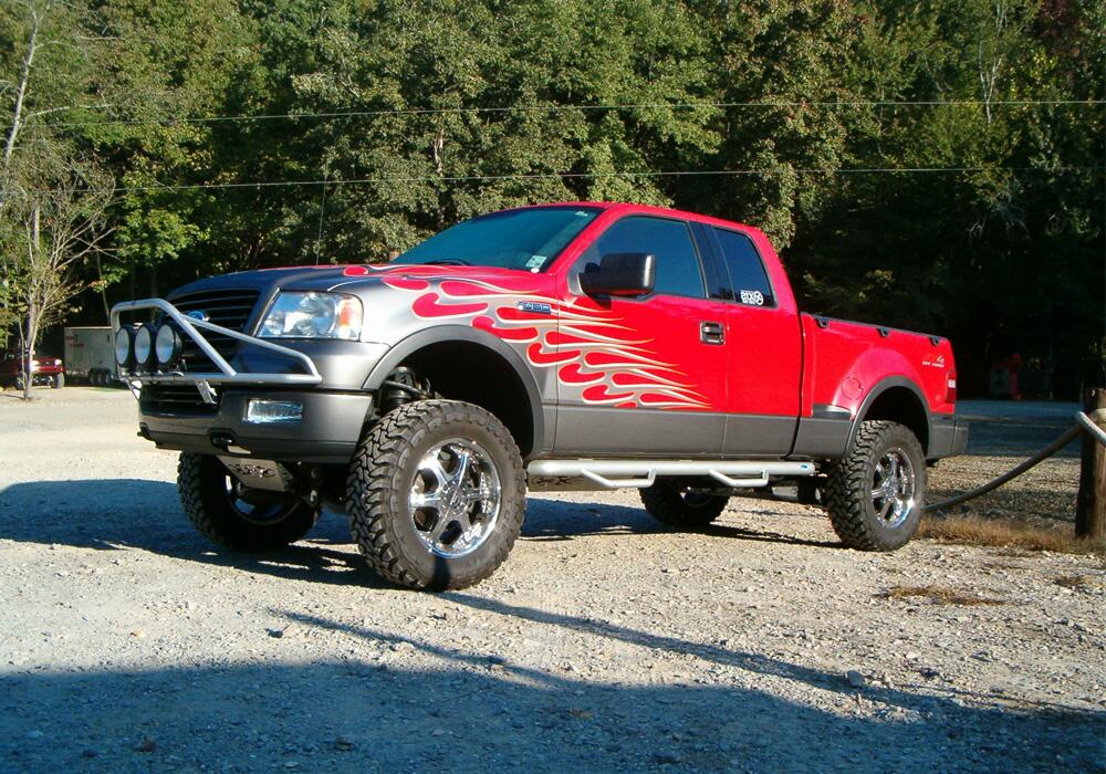 6 Inch Lift Kit 2004-2008 Ford F-150 4WD with Bilstein Rear Shocks Superlift