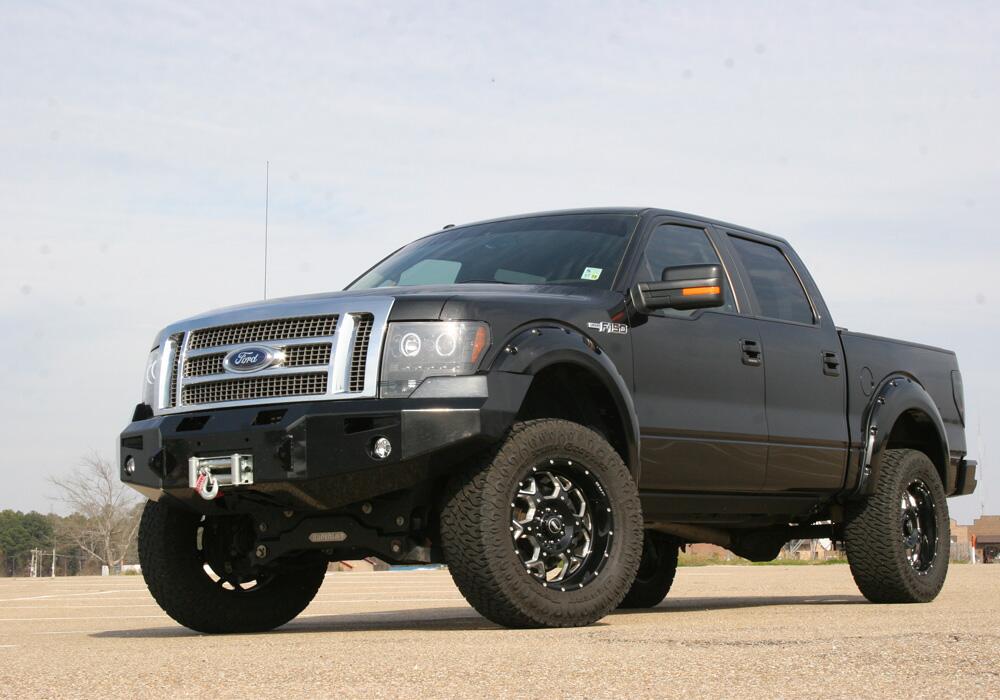 4.5 Inch Lift Kit 2009-2014 Ford F-150 4WD with Bilstein Rear Shocks Superlift