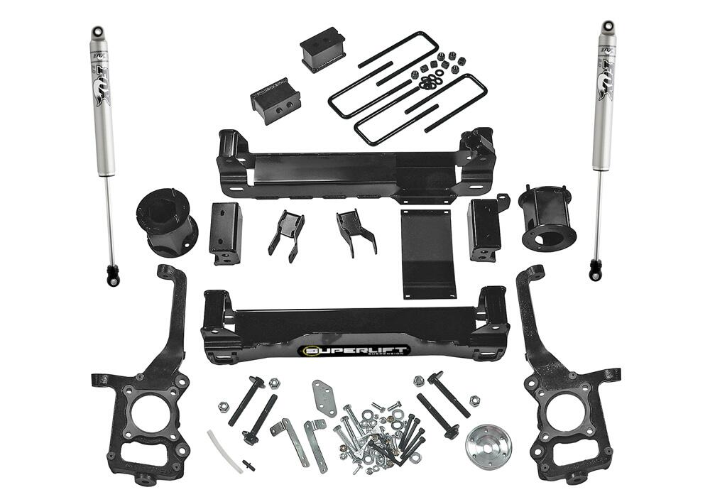 6 Inch Lift Kit 2009-2014 Ford F-150 4WD with Fox 2.0 Series Shocks Superlift