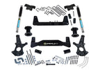 6.5 Inch Lift Kit 2014-2018 Chevy Silverado and GMC Sierra 1500 2WD with Aluminum or Stamped Steel Control Arms with Bilstein Rear Shocks Superlift