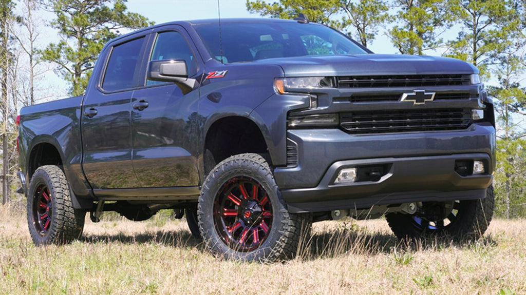 6 Inch Lift Kit 2019 (New Body Style)-2024 Chevy Silverado/GMC Sierra 1500 4WD with Aluminum or Stamped Steel Control Arms with Bilstein Rear Shocks (excludes Trailboss or AT4) Superlift