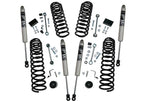2.5 Inch Dual Rate Coil Lift Kit 2018-2025 Jeep Wrangler JL Unlimited Including Rubicon with Fox Shocks Superlift