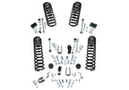 2.5 Inch Dual Rate Coil Lift Kit 2018-2025 Jeep Wrangler JL 2-Door Including Rubicon with Shock Extensions Superlift