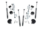 2.5 Inch inch Lift Kit 2018-2025 Jeep JL Wrangler Unlimited including Rubicon Spacer Kit w/ Superlift Shadow Series Shocks Superlift