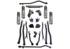 4 Inch Rock Runner Series Lift Kit 2018-2023 Jeep Wrangler JL Unlimited Gas Engine with Superlift Shadow Series Shocks Does Not fit 2-Door Models, Diesel Models or 392 Models Superlift