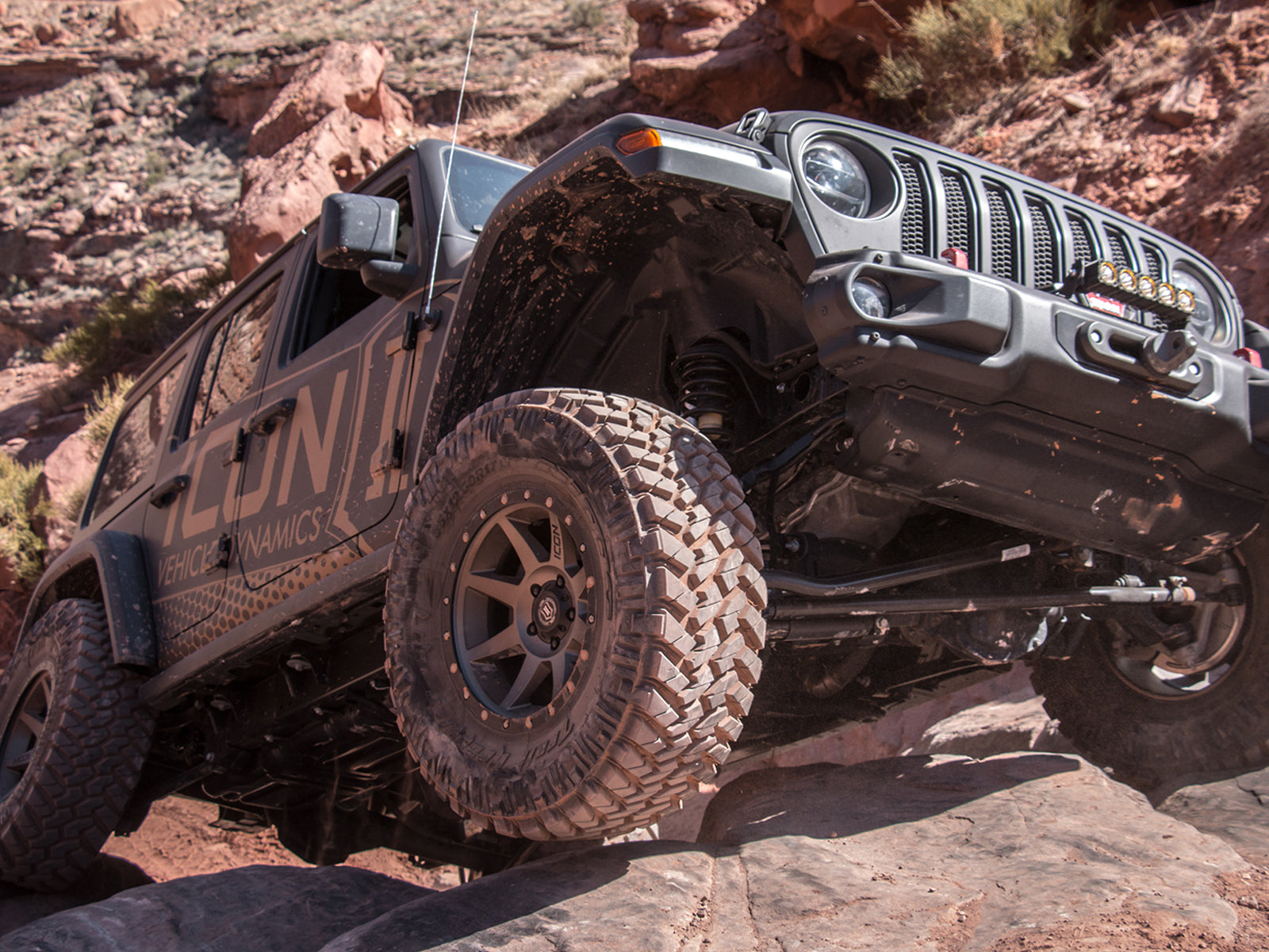 18-Up Jeep JL 2.5 Inch Stage 4 Suspension System Icon Vehicle Dynamics