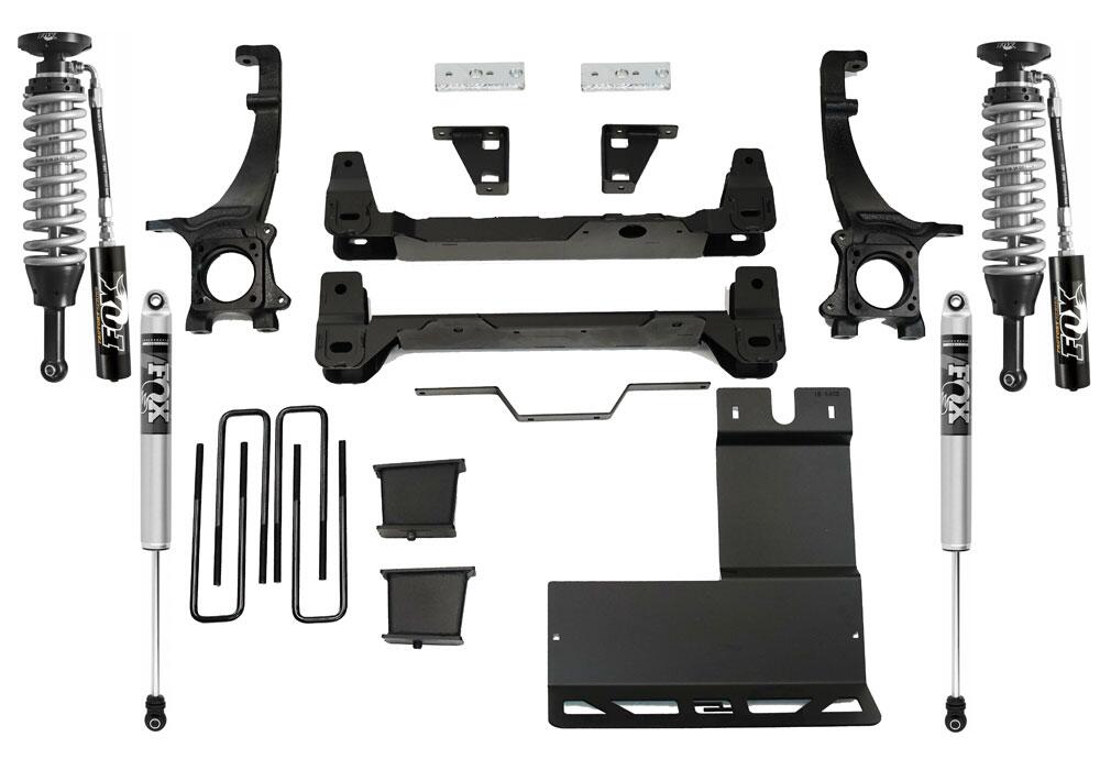 6 Inch Lift Kit with Fox Coilovers and Rear Shocks 2016-2023 Toyota Tacoma (will Not fit 2WD with 5-lug wheels) Superlift