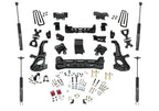 6 Inch Lift Kit 2020-2025 Chevy Silverado and GMC Sierra 2500HD or 3500HD 4WD Knuckle Kit with Shadow Shocks Superlift