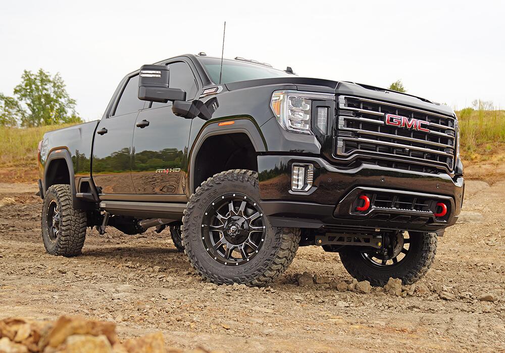 6 Inch Lift Kit 2020-2025 Chevy Silverado and GMC Sierra 2500HD or 3500HD 4WD Knuckle Kit with Shadow Shocks Superlift