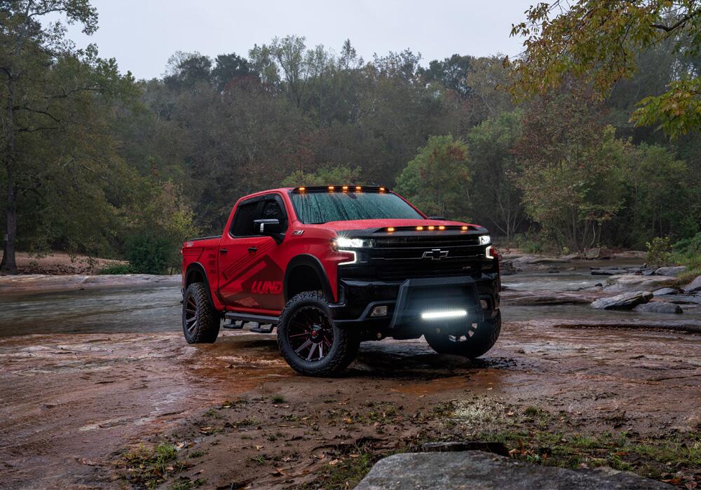 4 Inch Lift Kit 2019 (New Body Style)-2024 Chevrolet Silverado/GMC Sierra 1500 4WD Trailboss or AT4 Models with Fox Shocks Superlift