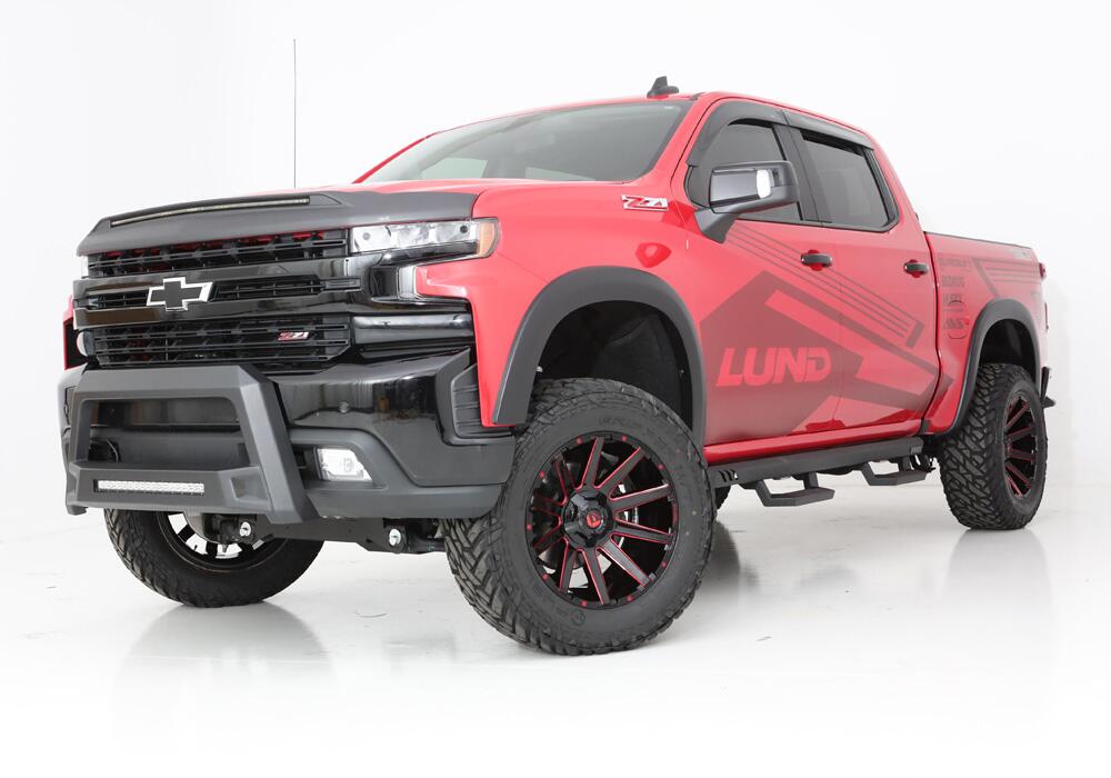 4 Inch Lift Kit 2019 (New Body Style)-2024 Chevy Silverado/GMC Sierra 1500 4WD with Aluminum or Stamped Steel Control Arms with Superlift Rear Shocks Trailboss or AT4 Superlift