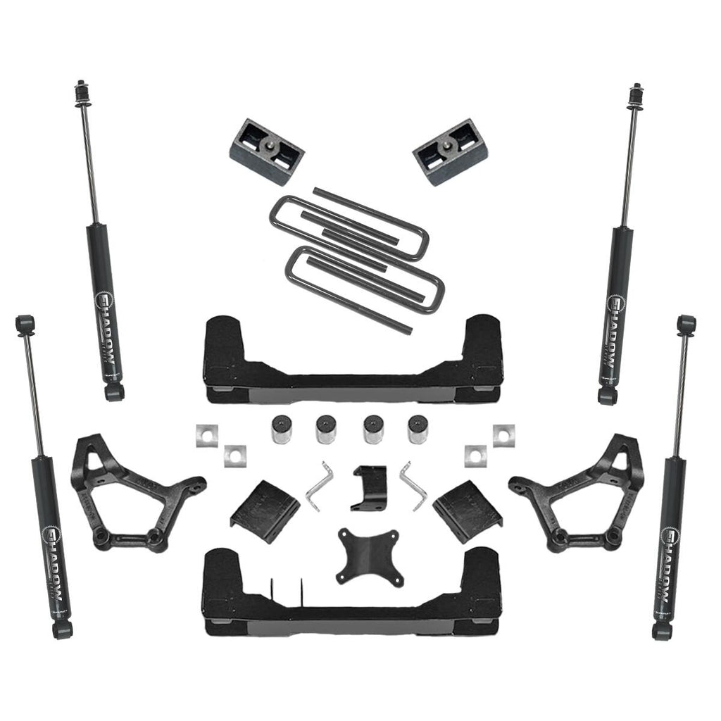 4-5 Inch Lift Kit 1986-1995 Toyota Pickup or 4-Runner 4WD (Except short bed standard cab 89-95 Pickup Models) with Superlift Shocks Superlift