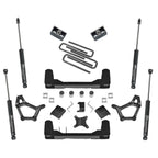4-5 Inch Lift Kit 1986-1995 Toyota Pickup or 4-Runner 4WD (Except short bed standard cab 89-95 Pickup Models) with Superlift Shocks Superlift