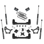 4-5 Inch Lift Kit 1989-1995 Toyota Pickup 4WD Only Short Bed Standard Cab with Superlift Shocks Superlift