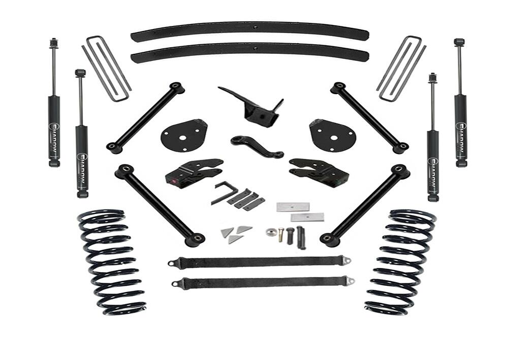 5 Inch Lift Kit 1994-1999 Dodge Ram 2500 or 3500 4WD Diesel and V-10 with Superlift Shocks Superlift