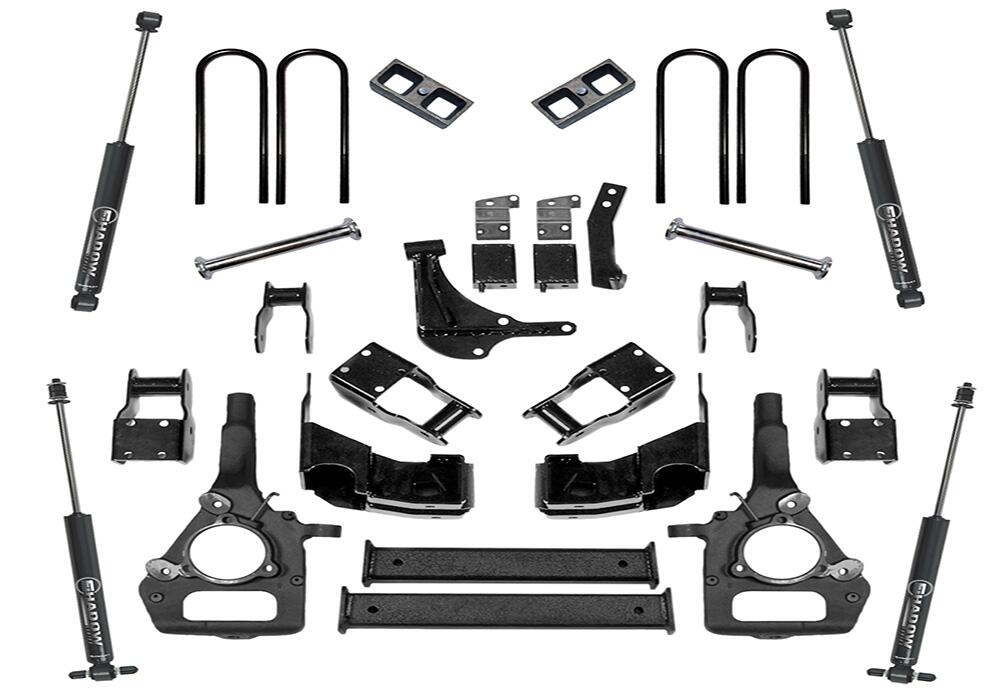 4 Inch Lift Kit 2000-2010 Ford Ranger 4WD with Superlift Shocks Superlift