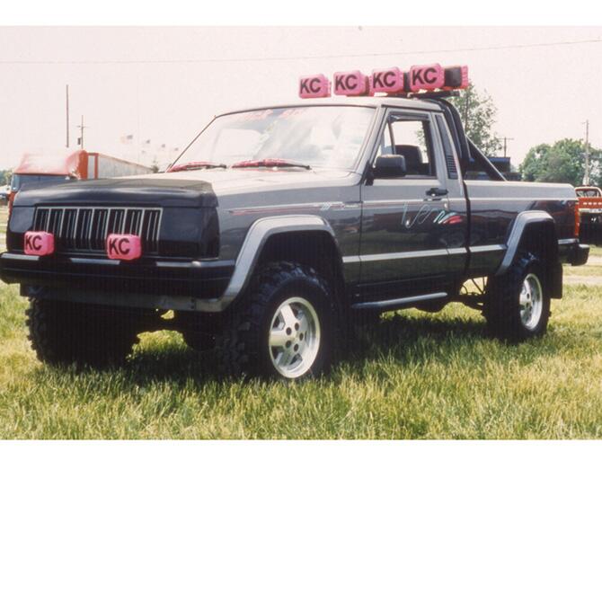 2.5 Inch Lift Kit 1986-1992 Jeep Commanche Mj with Superlift Shocks Superlift