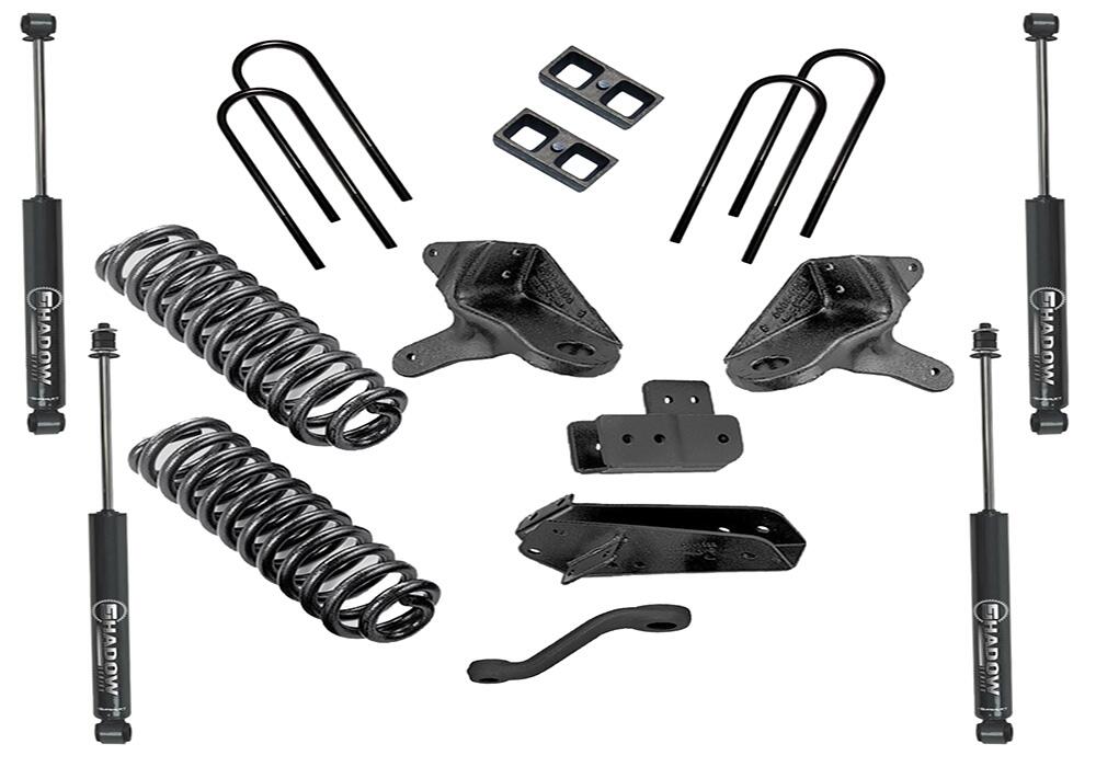 6 Inch Lift Kit 1980-1996 Ford Bronco 4WD with Superlift Shocks Superlift