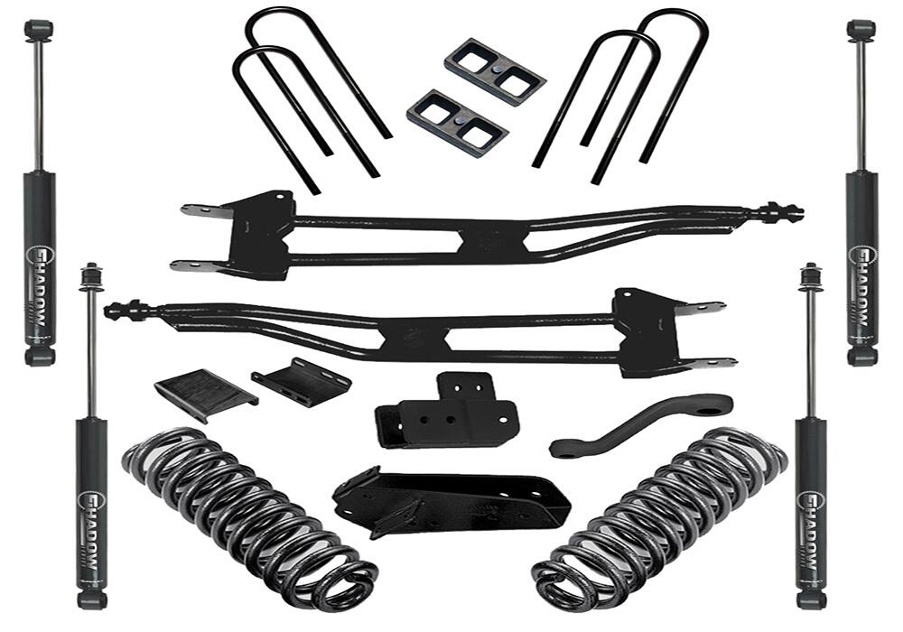 6 Inch Lift Kit 1980-1996 Ford Bronco 4WD Superunner Radius Arm Kit with Superlift Shocks Superlift