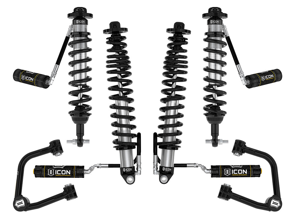 2021-2023 Ford Bronco Non-Sasquatch 3-4 Inch Lift Stage 4 Suspension System Tubular Icon Vehicle Dynamics