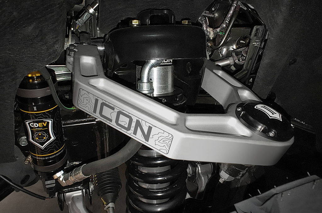 2021-2023 Ford Bronco Non-Sasquatch 3-4 Inch Lift Stage 8 Suspension System Billet Icon Vehicle Dynamics