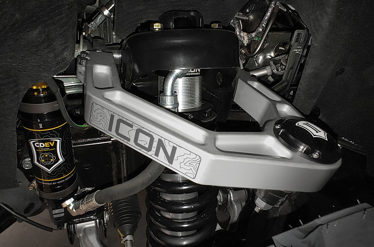 2021-2023 Ford Bronco Non-Sasquatch 3-4 Inch Lift Stage 8 Suspension System Billet Icon Vehicle Dynamics
