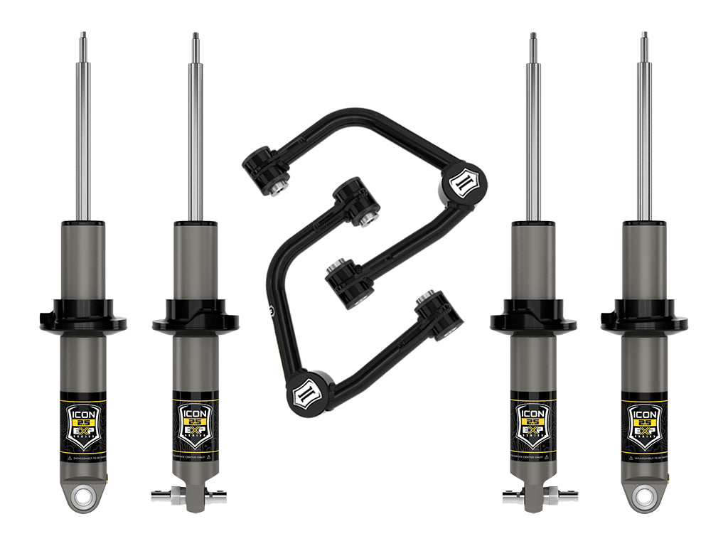 2021-2023 Ford Bronco Hoss 2.0 Pkg 0-2 Inch Lift Stage 2 Suspension System Tubular Icon Vehicle Dynamics