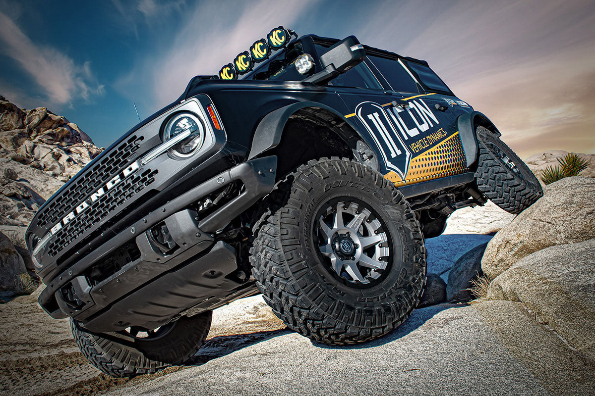 2021-2023 Ford Bronco Sasquatch 2-3 Inch Lift Stage 5 Suspension System Tubular Icon Vehicle Dynamics