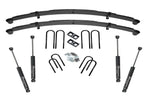 4 Inch Lift Kit 1973-1991 Blazer/Jimmy/Suburban 1/2 Ton Solid Axle 4WD Rear Block Kit with Superlift Shocks Superlift