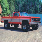 6 Inch Lift Kit (with 52 Inch Rear Springs) 1973-1987 K10/K15 1973-1991 Blazer/Jimmy/Suburban 1/2 Ton Solid Axle 4WD with Superlift Shocks Superlift