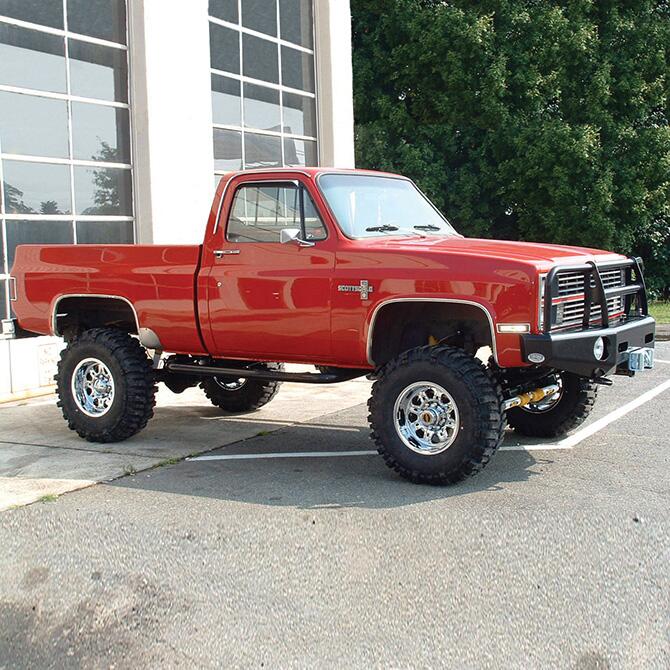 8 Inch Lift Kit 1973-1987 K10/K15 1973-1991 Blazer/Jimmy/Suburban 1/2 Ton Solid Axle 4WD Rear Block Kit with Superlift Shocks Superlift