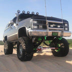 8 Inch Lift Kit 1973-1987 K10/K15 1973-1991 Blazer/Jimmy/Suburban 1/2 Ton Solid Axle 4WD Rear Block Kit with Superlift Shocks Superlift