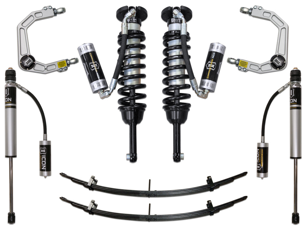 2005-2015 Toyota Tacoma 0-3.5 Inch Lift/2016-2023 Tacoma 0-2.75 Inch Lift Stage 4 Suspension System Billet UCA Icon Vehicle Dynamics