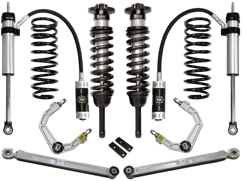 03-09 4Runner FJ Cruiser 0-3.5 Inch Stage 4 Suspension System W Billet UCA Icon Vehicle Dynamics