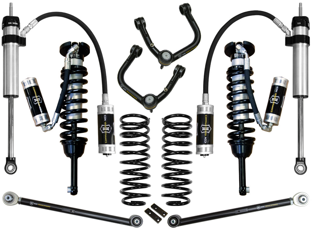 03-09 4Runner FJ Cruiser 0-3.5 Inch Stage 5 Suspension System W Tubular UCA Icon Vehicle Dynamics