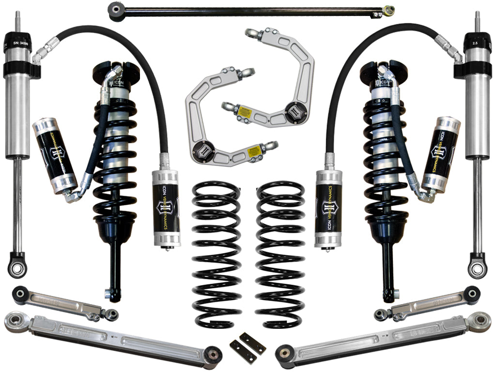 03-09 4Runner FJ Cruiser 0-3 Inch Stage 6 Suspension System W Billet UCA Icon Vehicle Dynamics