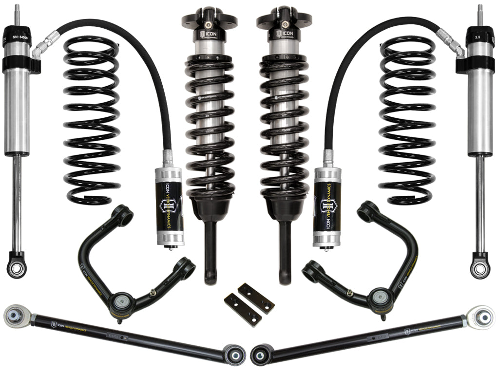 2010-2024 Toyota 4Runner/2010-2014 Toyota FJ Cruiser 0-3.5 Inch Lift Stage 4 Suspension System Tubular UCA Icon Vehicle Dynamics