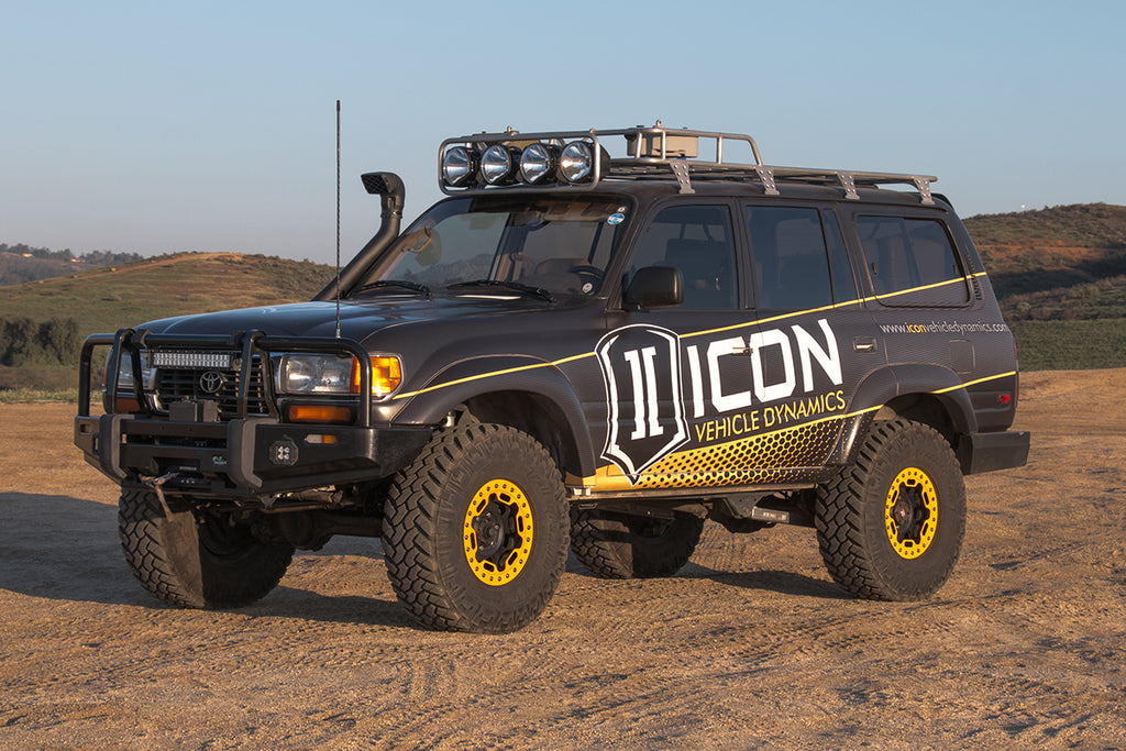 91-97 Land Cruiser 80 Series 3 Inch Stage 3 Suspension System Icon Vehicle Dynamics