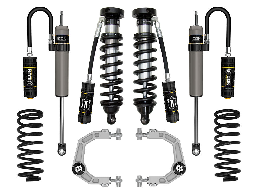 1996-2002 Toyota 4Runner 0-3 Inch Lift Stage 4 Suspension System Billet UCA Icon Vehicle Dynamics